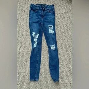 American Eagle High Rise Skinny Jeans